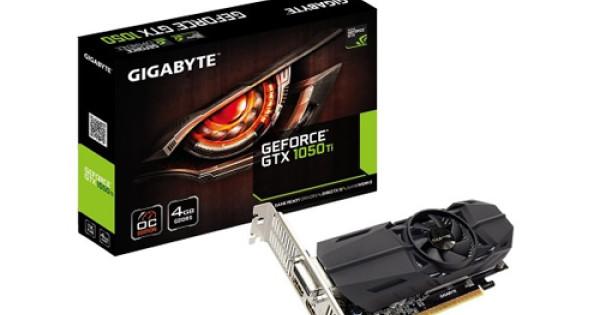 Gigabyte GeForce GTX 1050 TI OC Low Profile 4GB GDDR5 Graphics Card ...